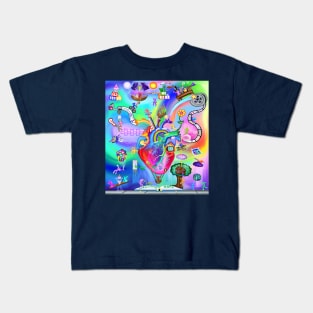 Forever A Child At Heart Kids T-Shirt
